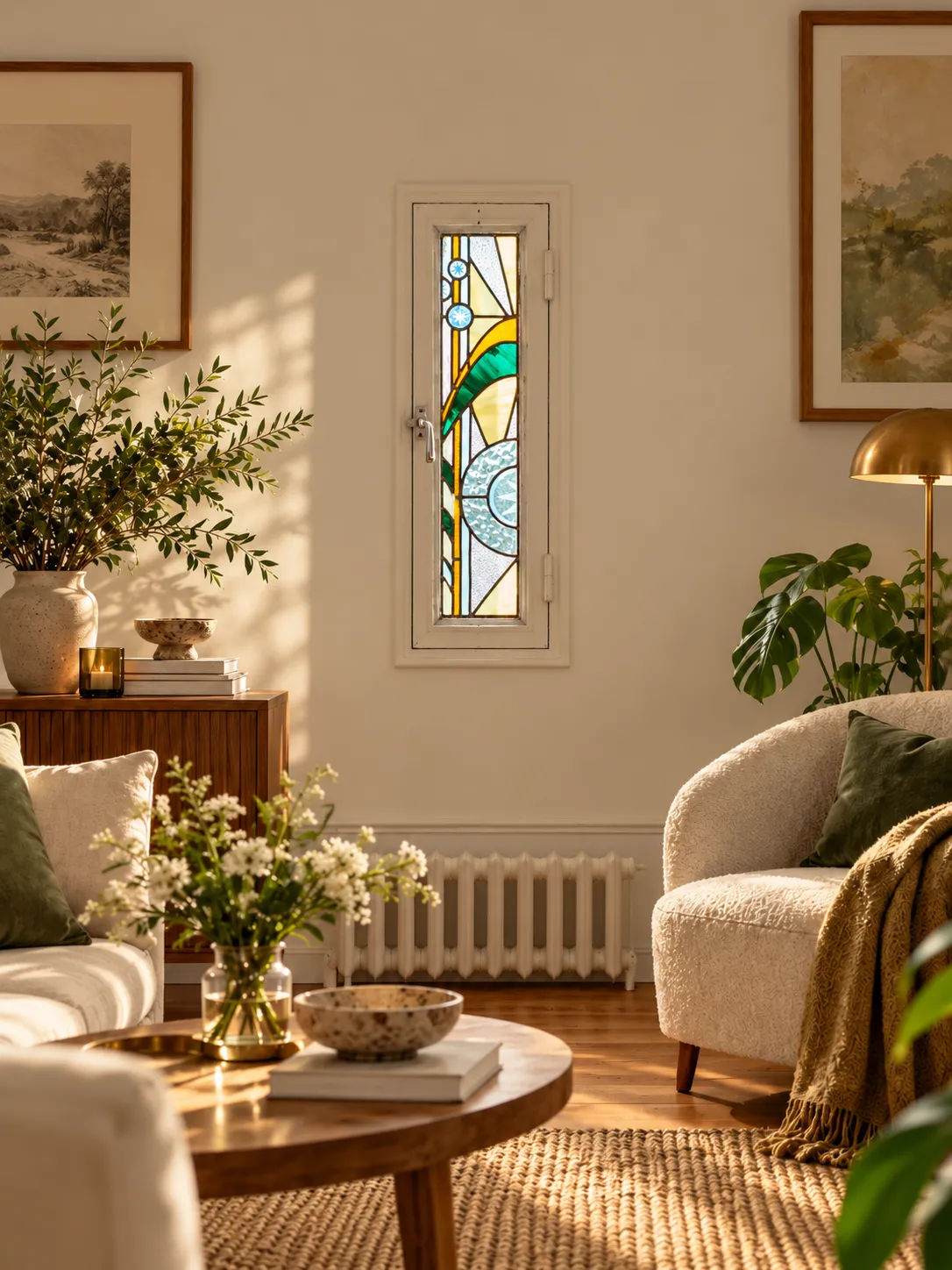 Vitrail décoratif